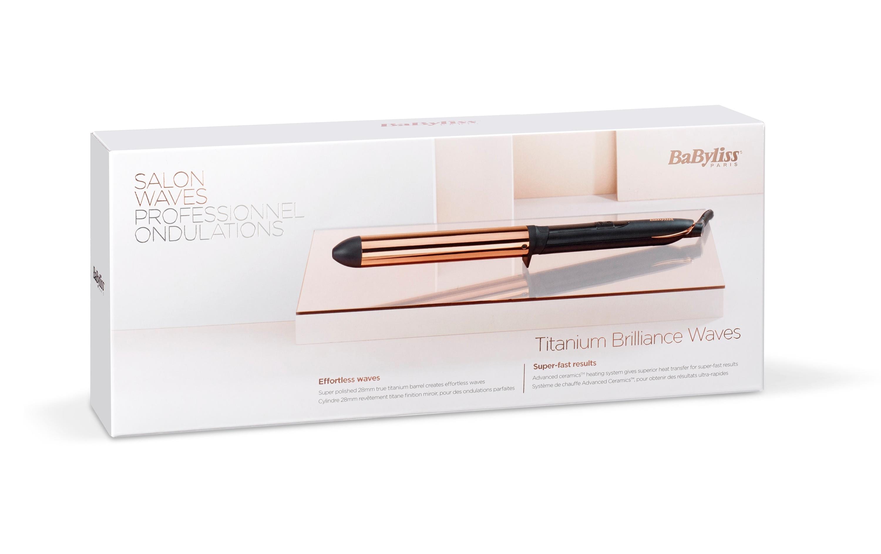 Lockenstab Titanium Brilliance Ø 28 mmOndulierstab