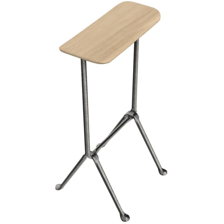 Magis Officina barkruk H75 zink/naturel