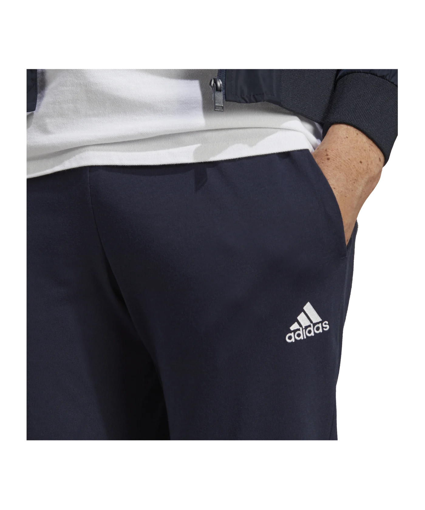 adidas Essentials Cuff Trainingshose Blau Elasticized Cuff Blue