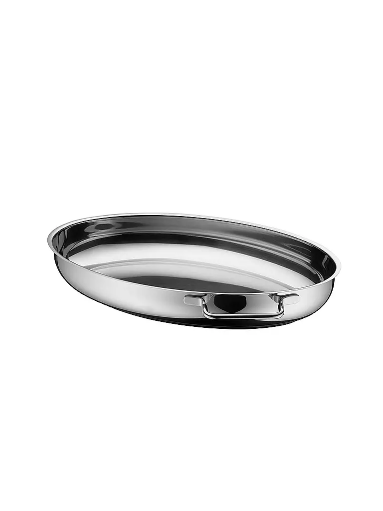 WMF Extrabräter mit Metalldeckel 41x25,5cm Cromargan silber