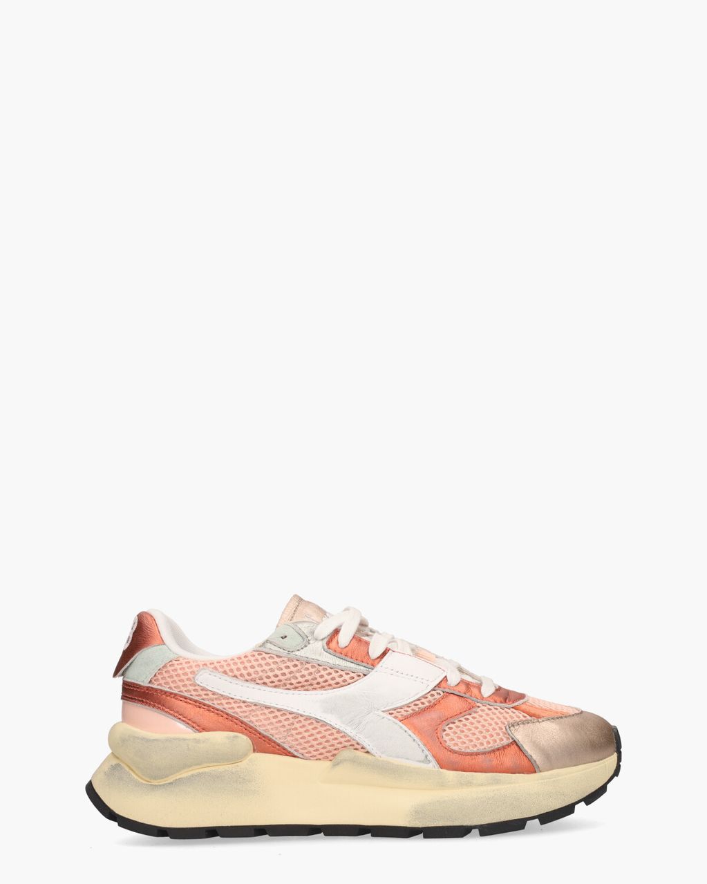 Diadora Heritage Mercury Elite Laminated Used Roze Damessneakers
