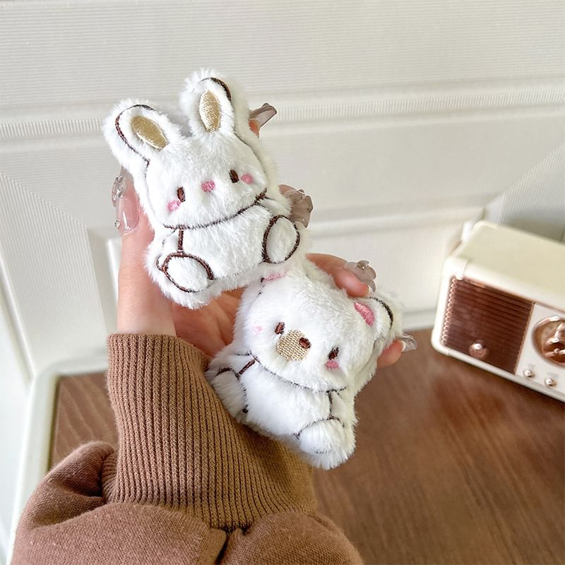 Karnemelk - Chenille Animal Telefoonstandaard