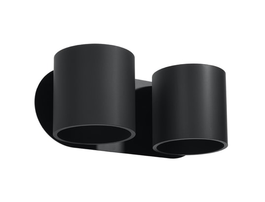 SOLLUX LIGHTING - Applique orbis 2 noir