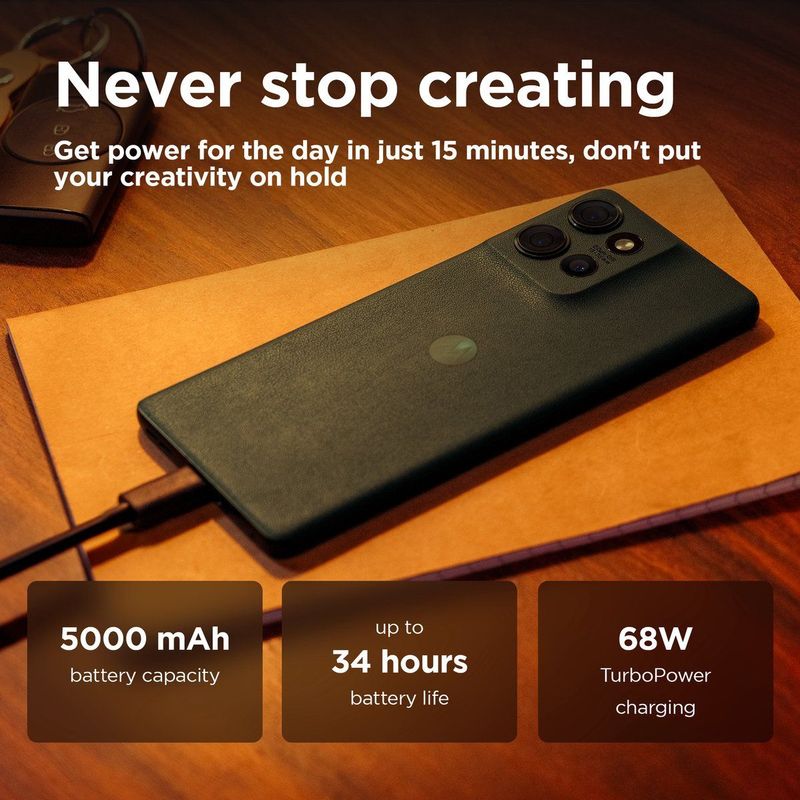 Motorola Edge 50 - 12GB/512GB - Groen - Creatief Ontwerp