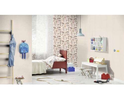 Vliesbehang 252828 Bambino XIX Uni beige