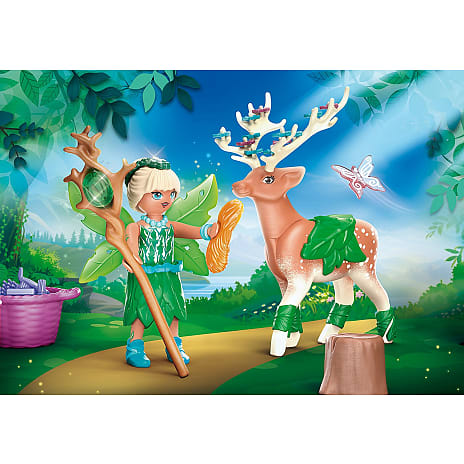 Playmobil Forest Fairy med totemdyr 70806