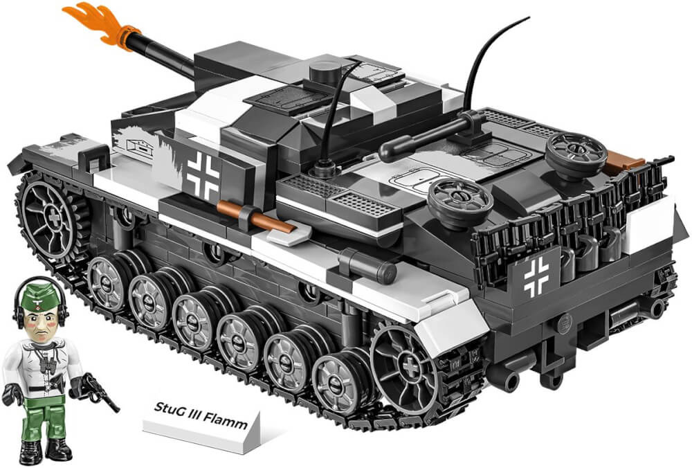 COBI 2286 STUG III Ausf F/Flammpanzer (2in1)