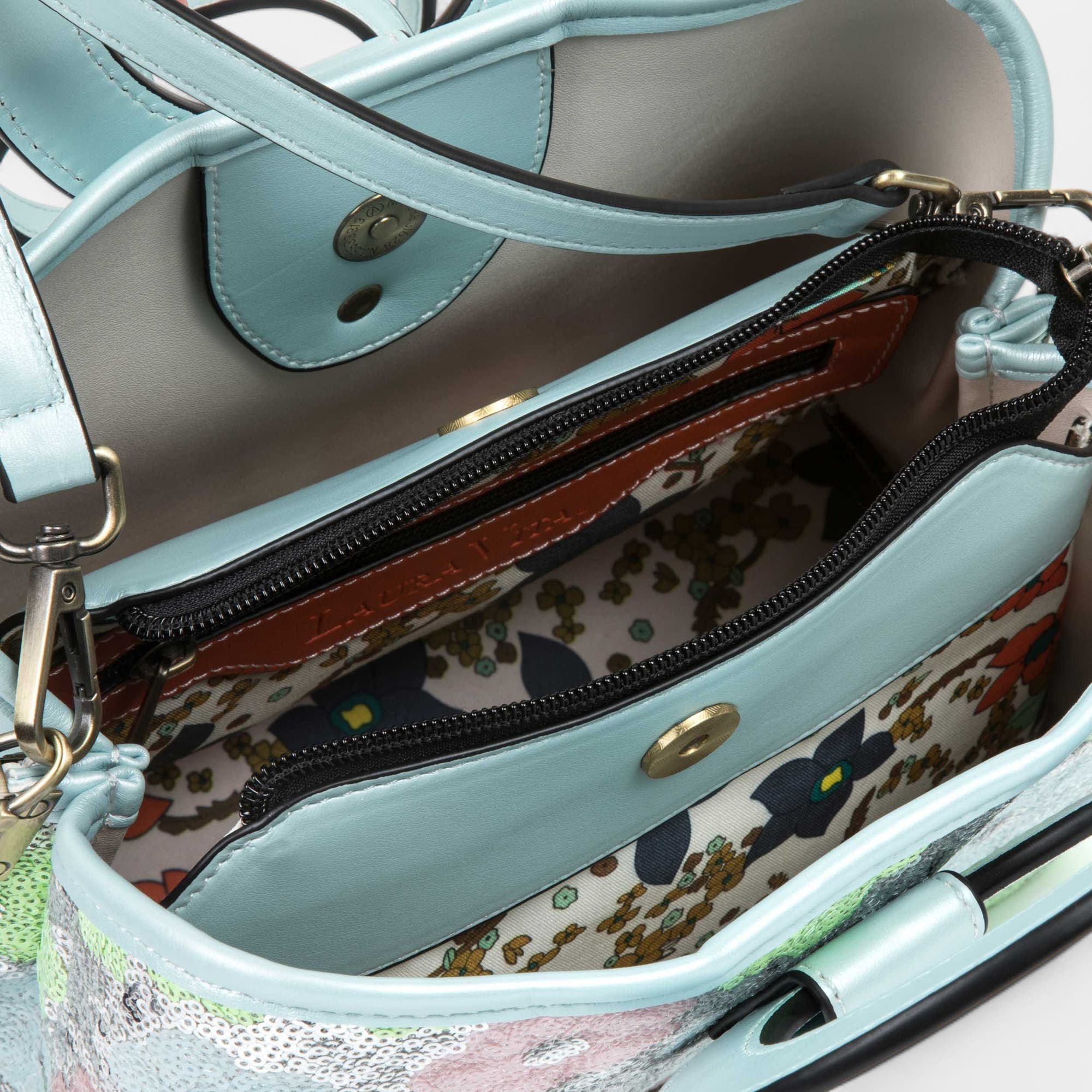 Sac à main bleu