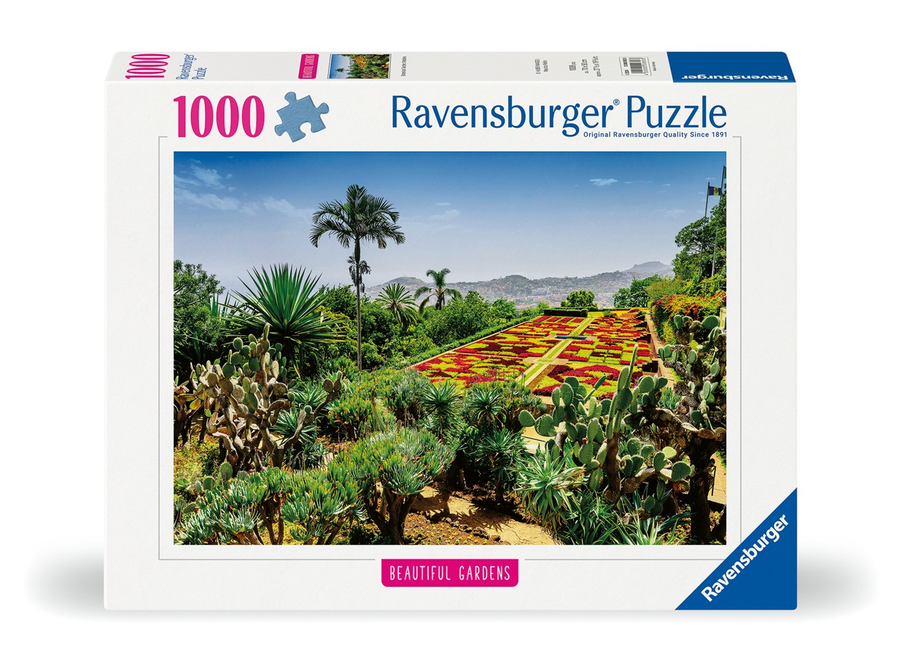 Ravensburger - Puslespil Botanical Garden Madeira 1000 brikker
