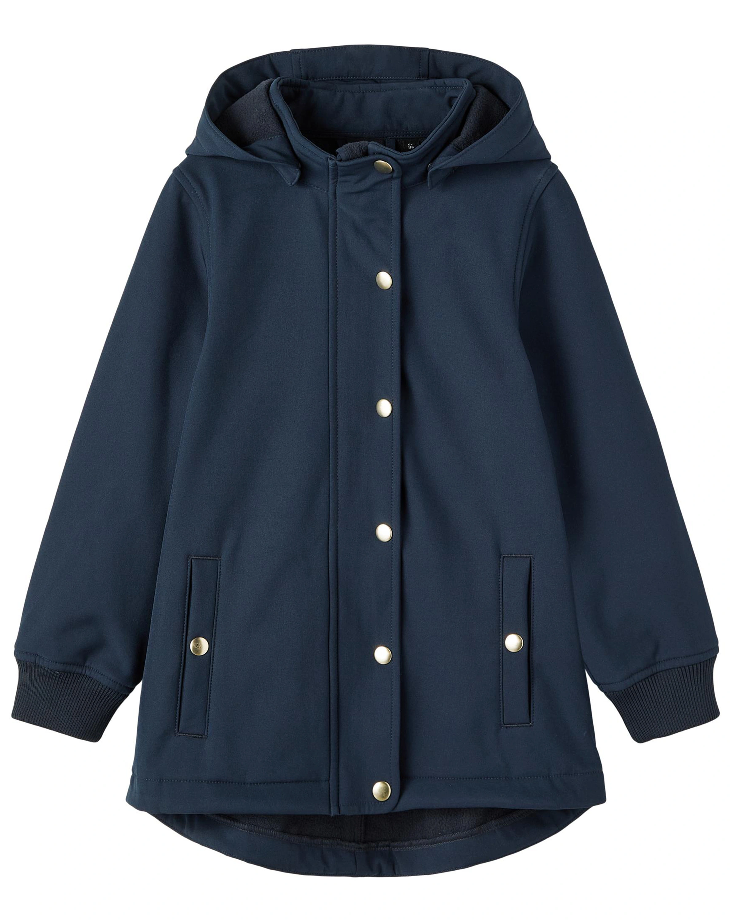 Softshelljacke NKFALFA LONG in dark sapphire