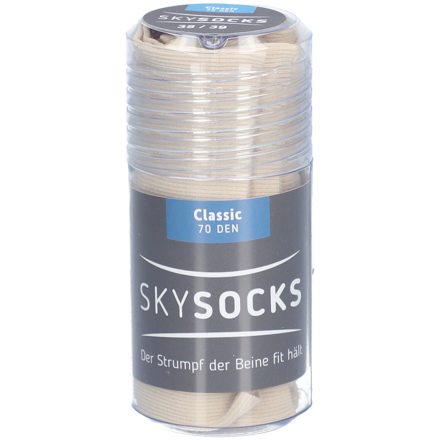 SKYSOCKS Classic 70den AD Gr. 38/39 Sand