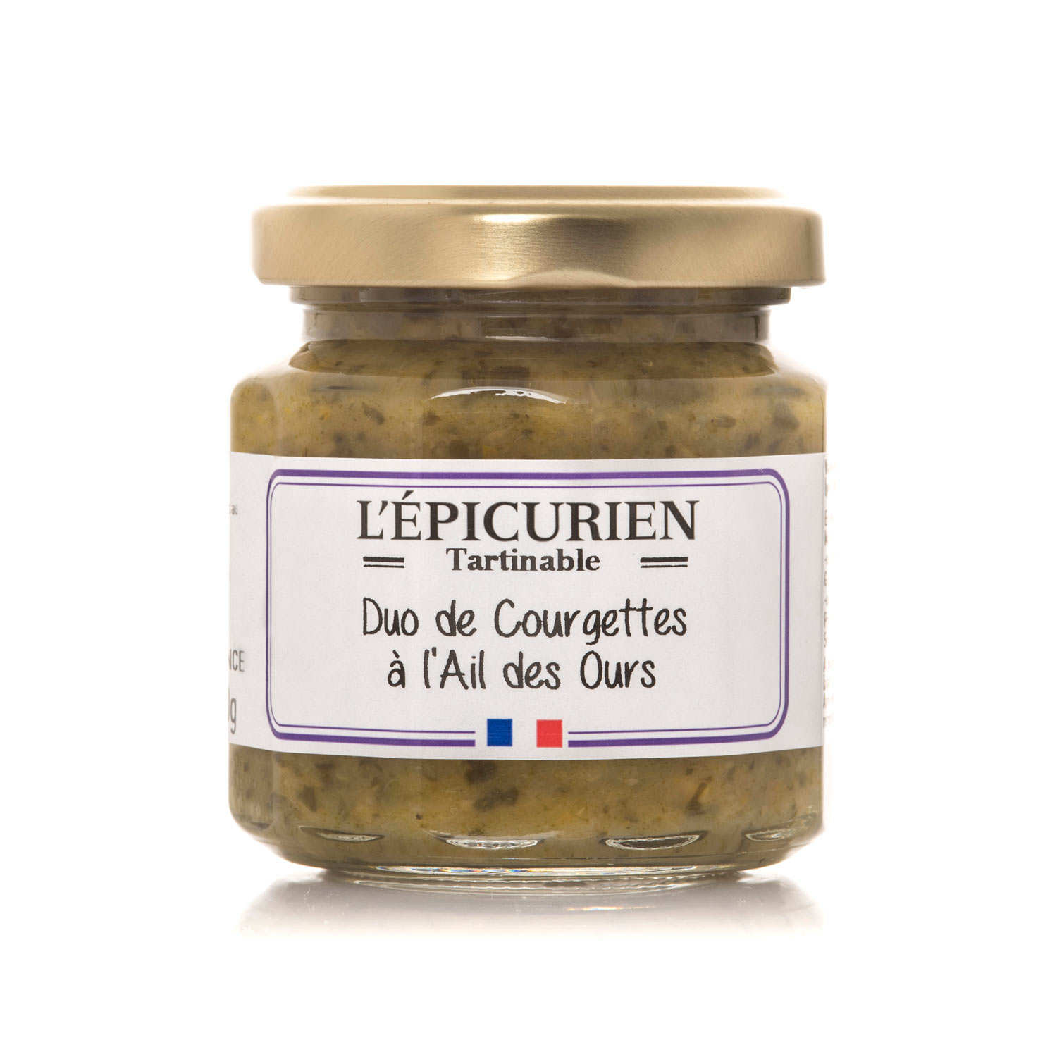 Duo de courgettes à l'ail des ours à tartiner