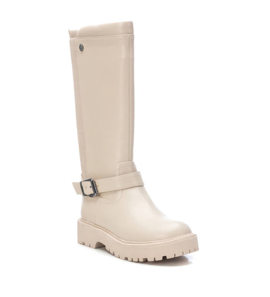 Botas infantis Xti 150543 bege