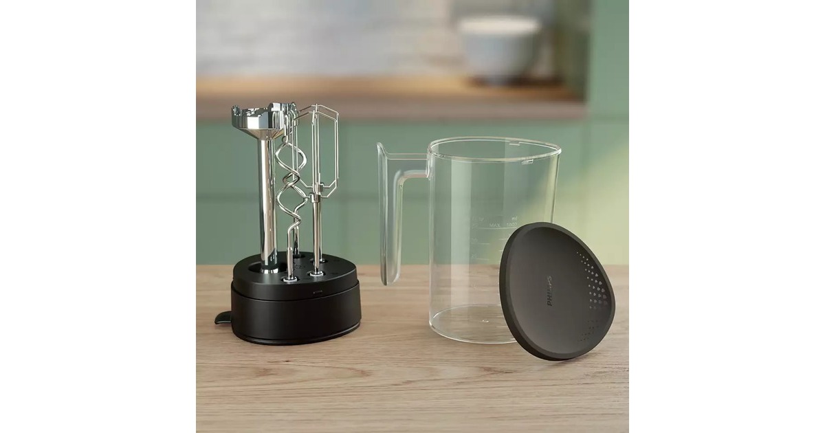 Philips5000 series krachtige handmixer  (Zwart)