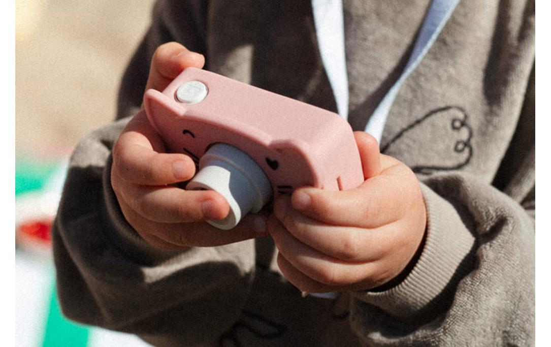 Kinderkamera Digitalkamera Hoppstar Rookie Kids blushKamera mit beliebten Funktionen wie Fotorahmen, Fotofilter und Gesichtserkennung