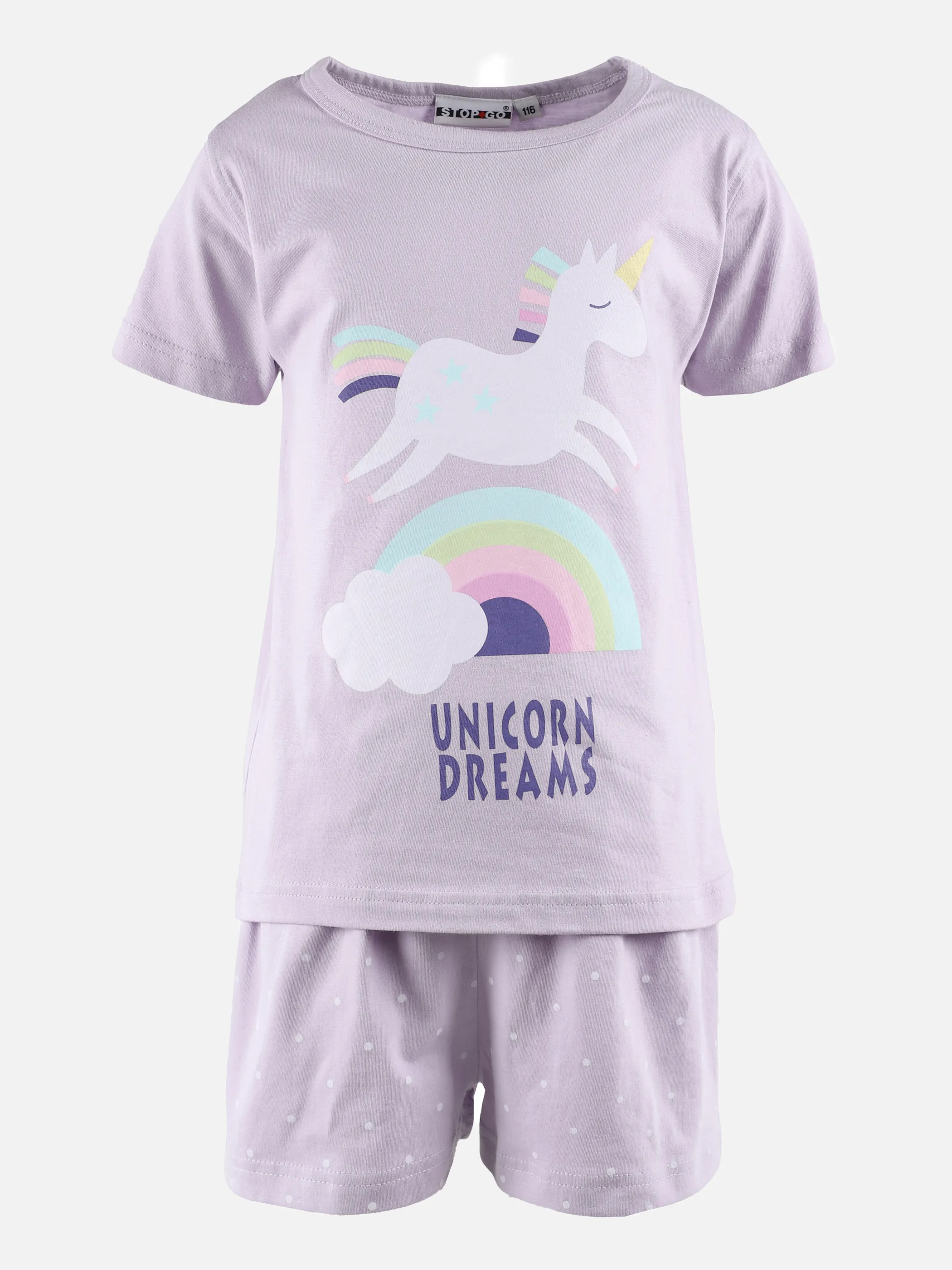 Mädchen Schlafshorty mit Print