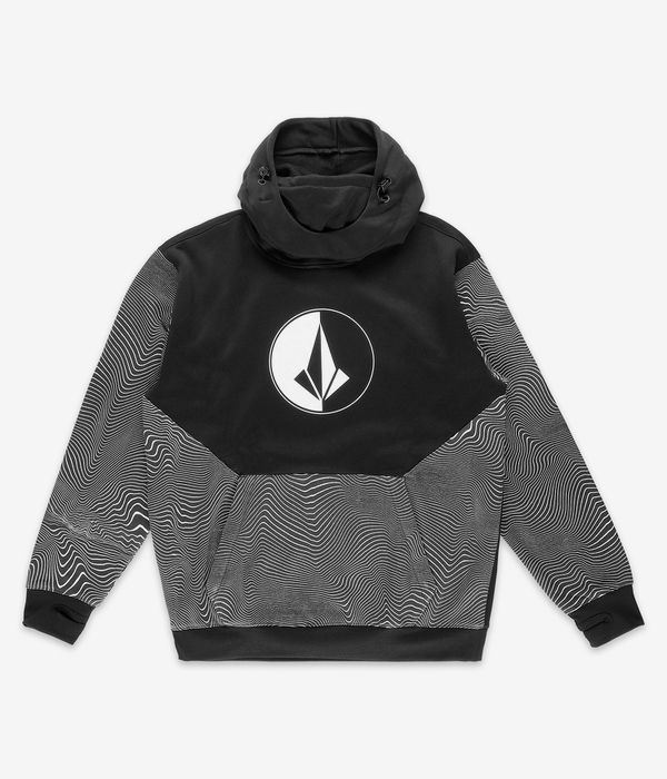 Volcom Hydro Riding Snow Hoodie (black print)