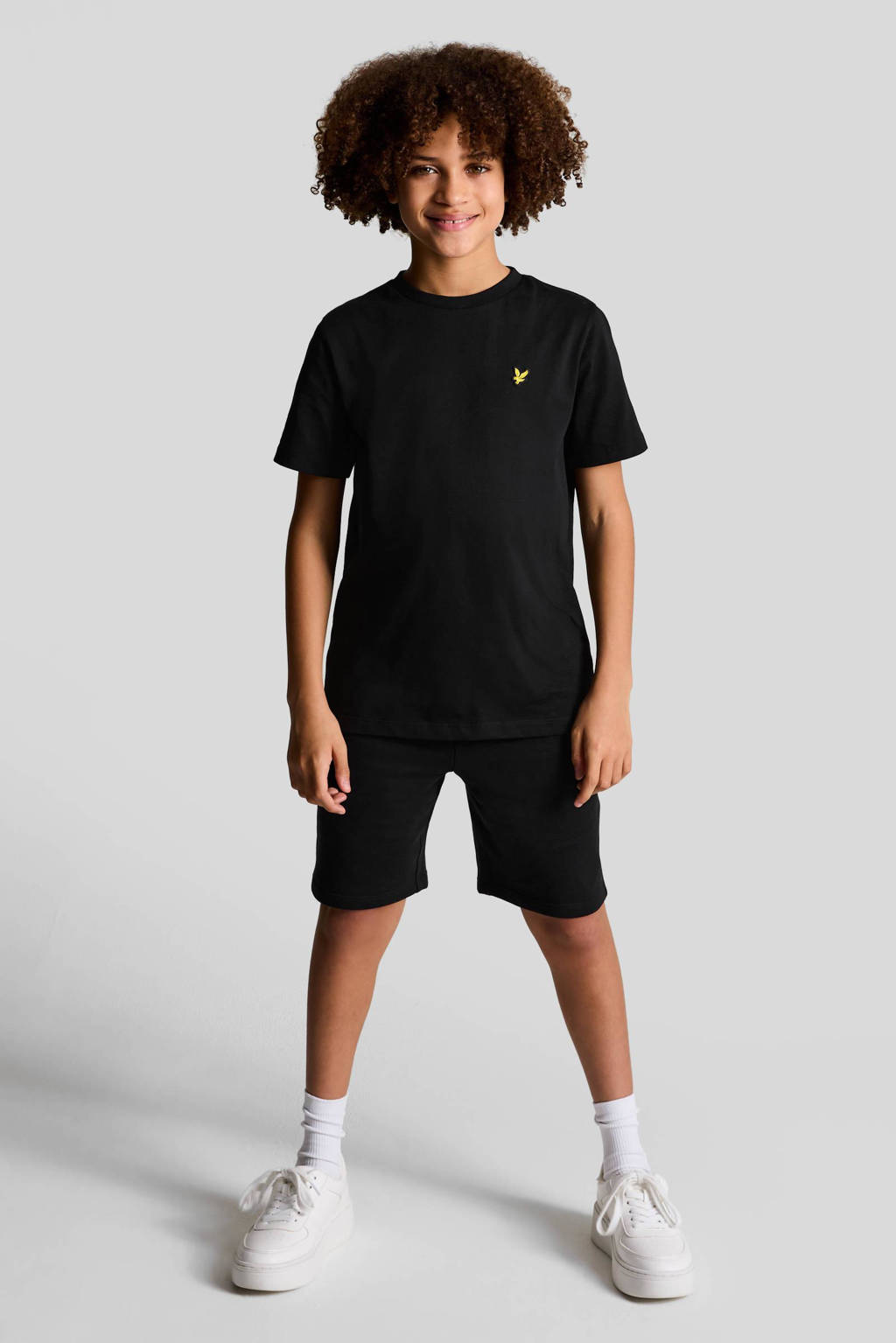 Lyle & Scott sweatshort MLB2014V zwart