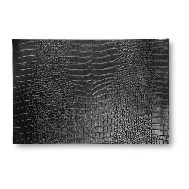 Blokker Placemat Croco - Zwart