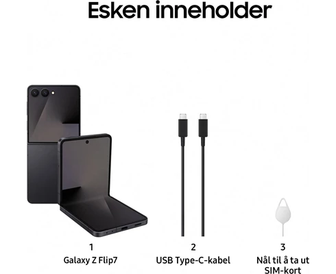 Samsung Galaxy Z Flip7 512GB Jetblack