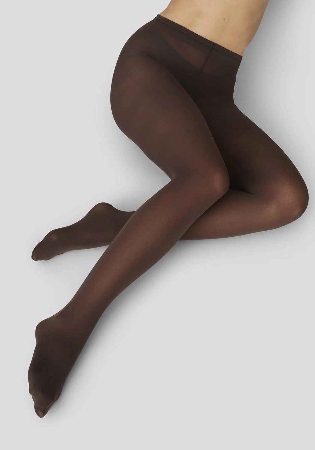 Swedish Stockings Strümpfe Olivia Tights Dark Brown