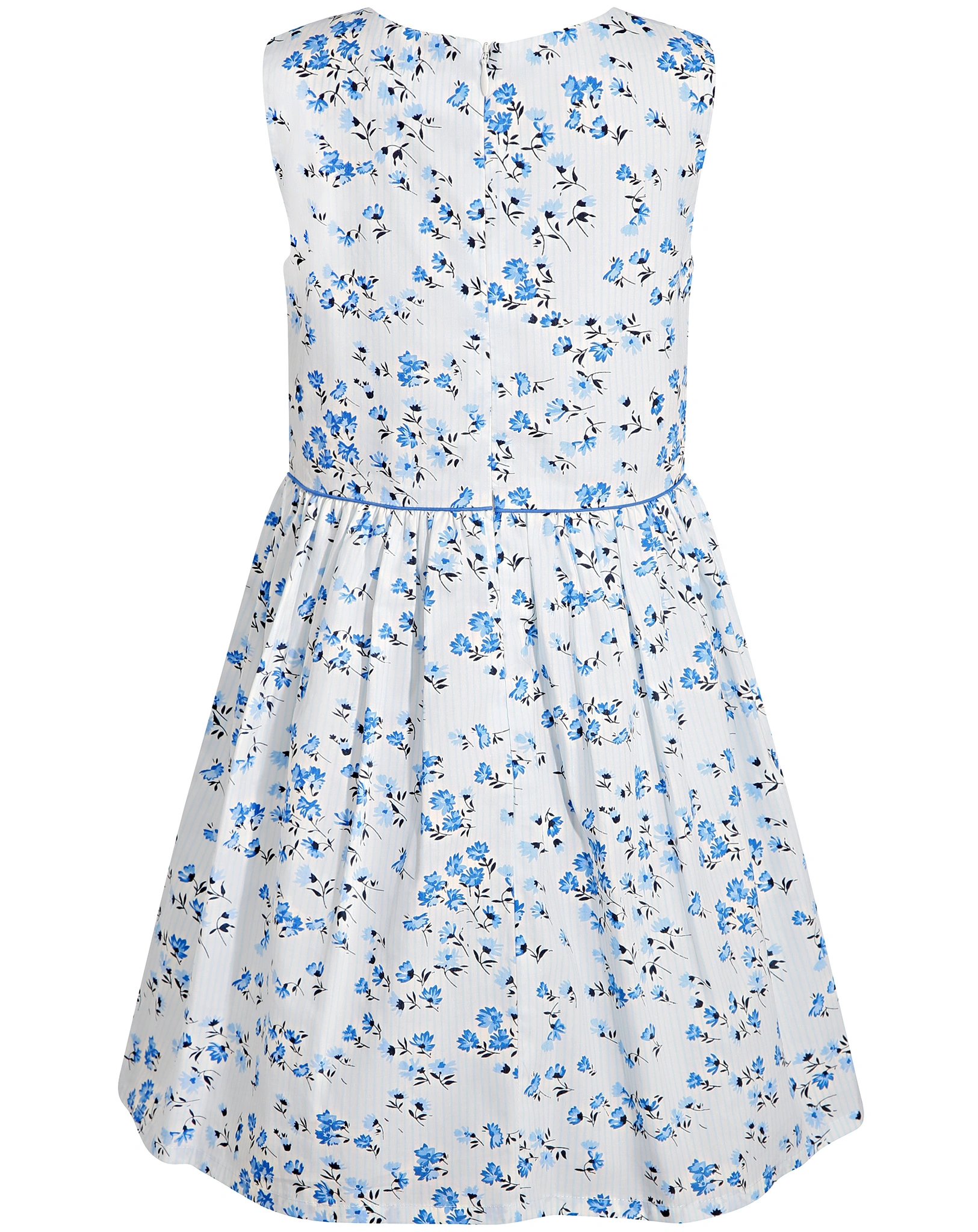 Kleid FLOWER POWER in light blue