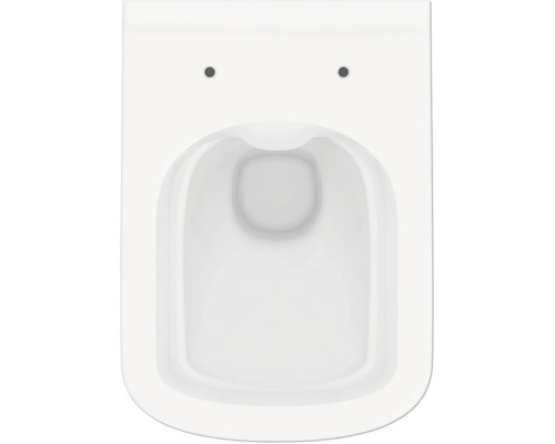 Cersanit City Square wandclosetset, randloos, glanzend wit, met toiletzitting, pneumatisch inbouwreservoir SZWZ1008566282