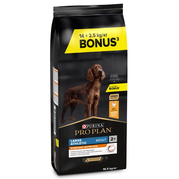 Purina Pro Plan Adult Large Athletic Everyday Nutrition Chicken 14Kg   2,5Kg
