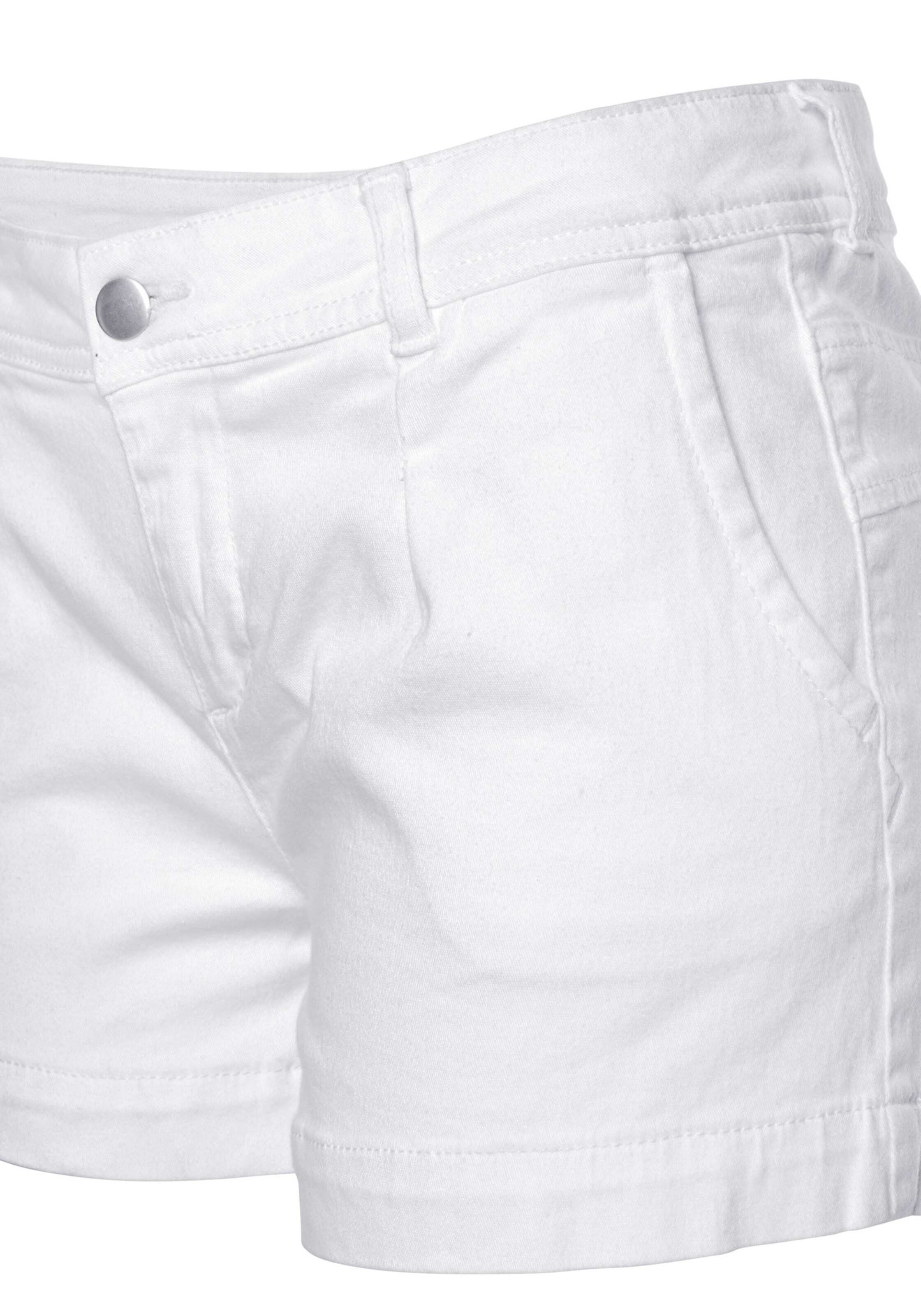 LASCANA Shorts in weiß