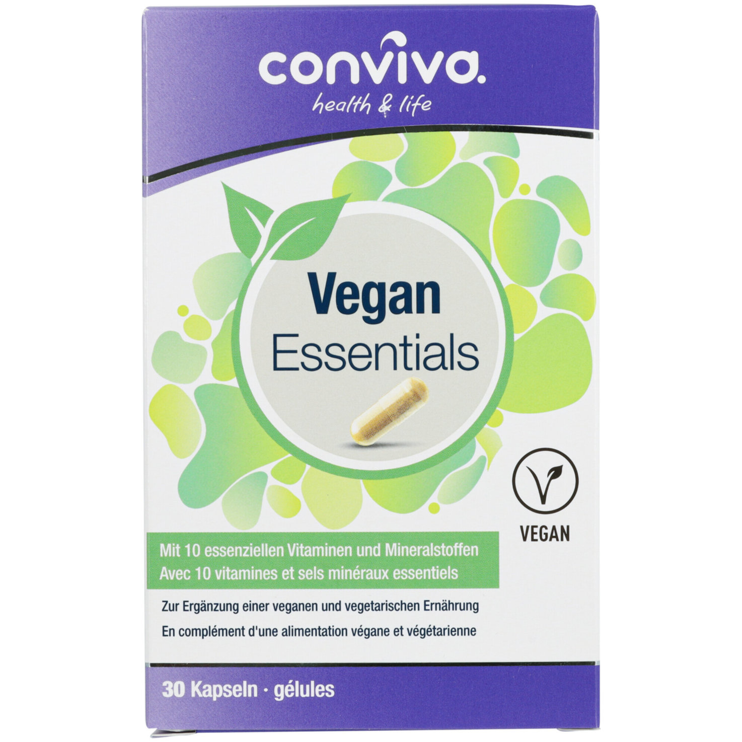 conviva vegan Essentials 30 Stück