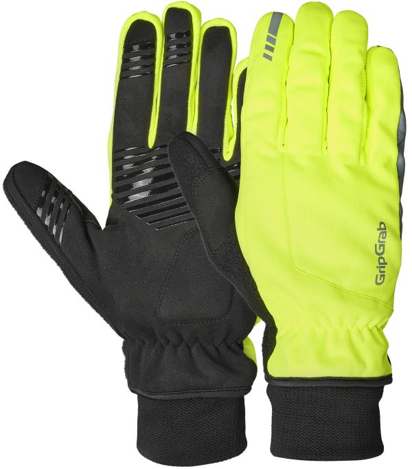 GripGrab Windster 2 Vinter Cykelhandsker, Hi-Vis