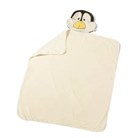 NICI Winter Plüschdecke Pinguin Ilja, 144 x 120cm