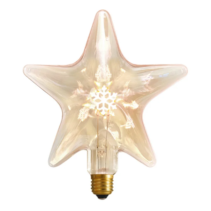 NUD Collection - LED Star Flake Leuchtmittel, 210 x 230 mm, E27 / 1,1 W, dimmbar