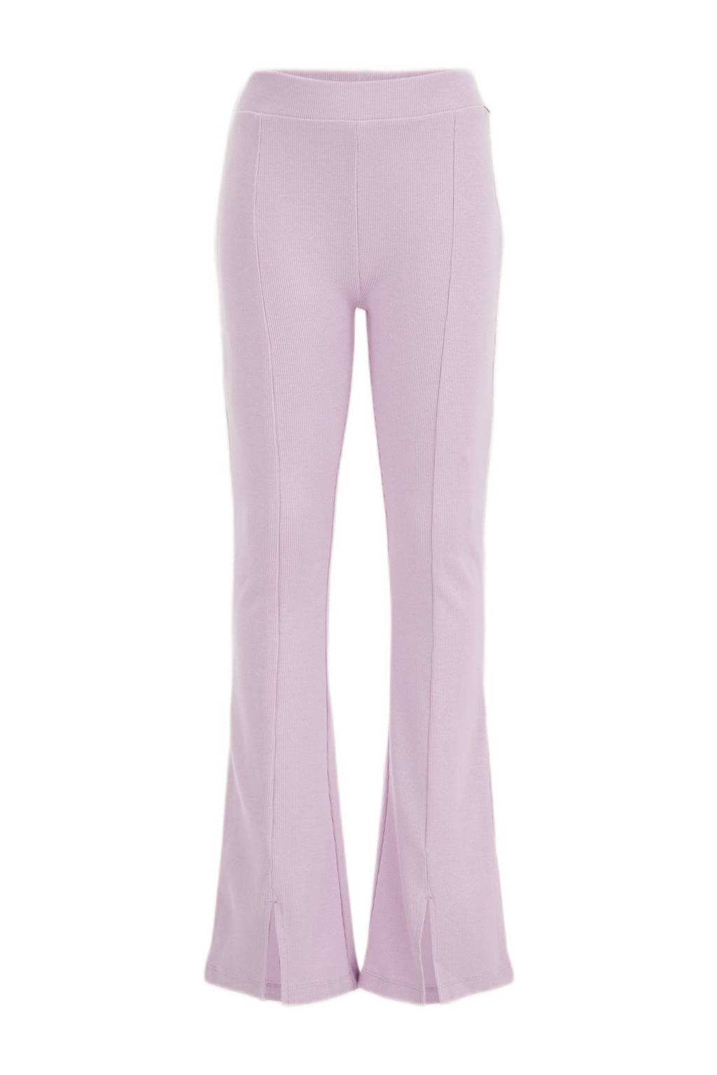 WE Fashion flared broek lila