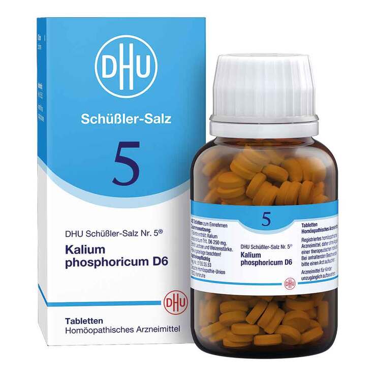 DHU Schüßler-Salz Nr. 5 Kalium phosphoricum D6 Tabletten, 420 St