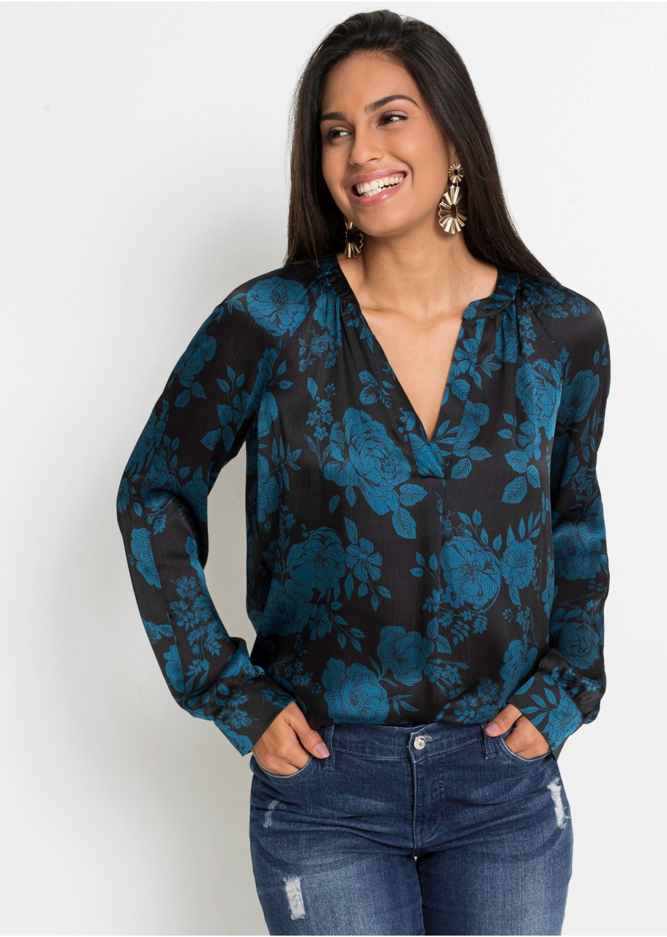 Blouse-tunique imprimée