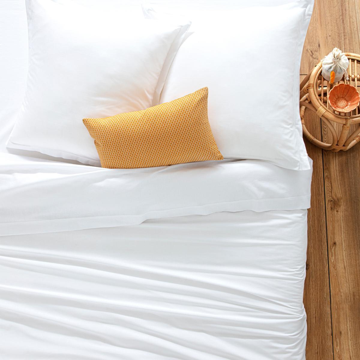 DRAP HOUSSE BLANC 160X200CM