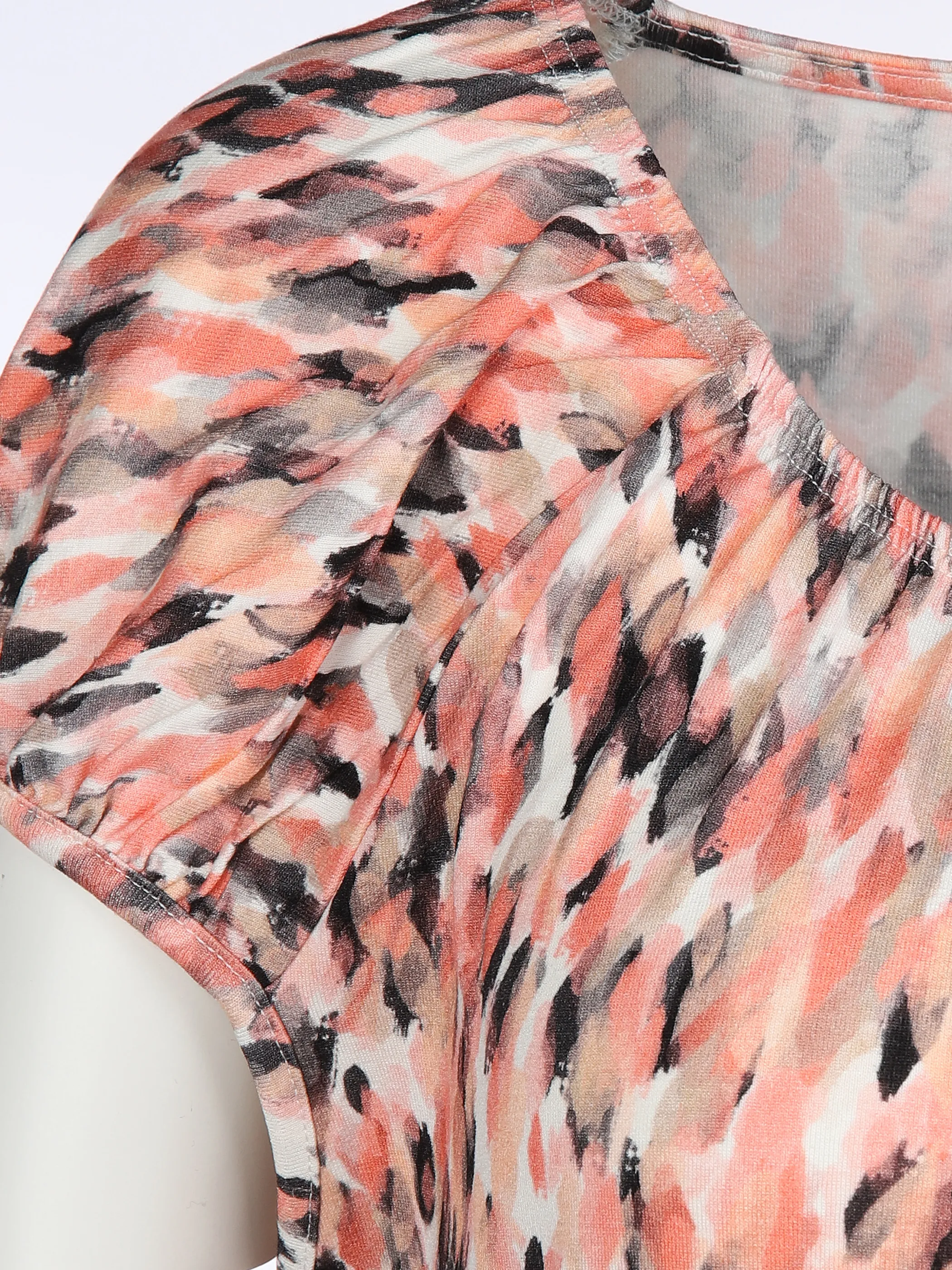 Damen Jersey Kleid mit Print