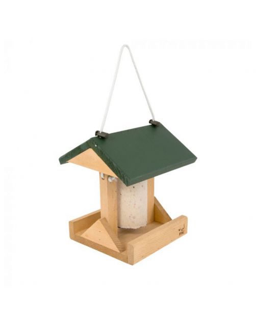 Wildbird Pindacakehuis Alpine - Voederhuis - 17x24x19 cm Donkergroen