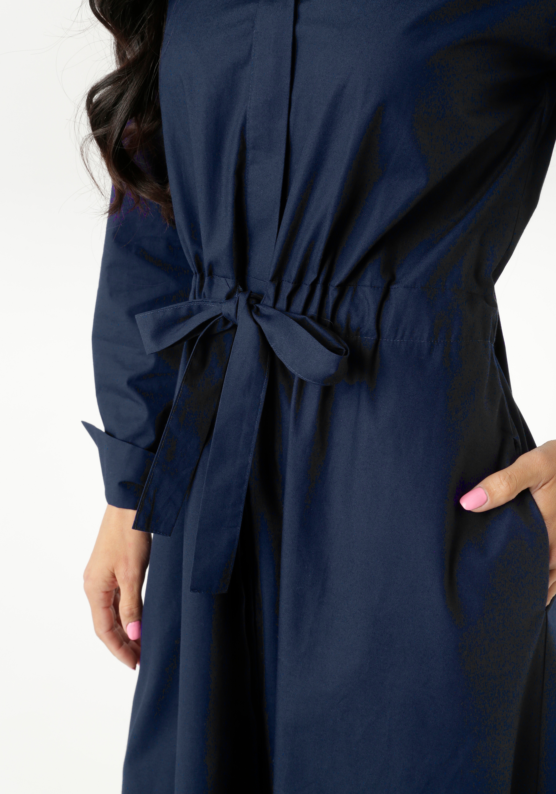 Aniston SELECTED Blusenkleid Eingrifftaschen im angesagten, klassischen Look - NEUE KOLLEKTION