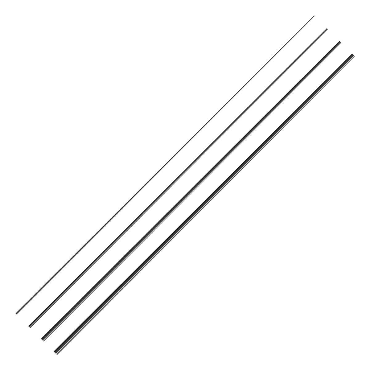 Blank TR53 SUPER HEAD WATER 4 5'3(1.60m) 1-6grs 4brins (Spigot)