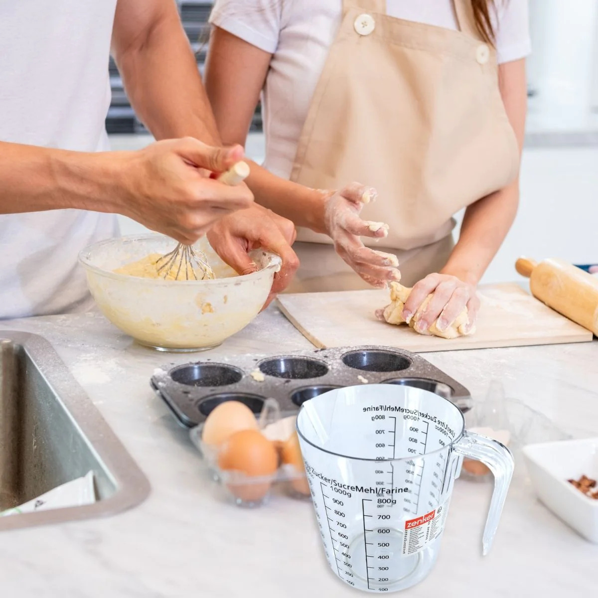 Verre doseur 1 litre Smart Pastry Zenker