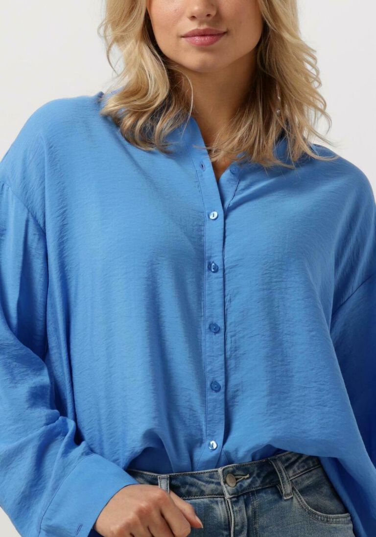 MSCH COPENHAGEN blauwe msch copenhagen blouse mschaudia shirt