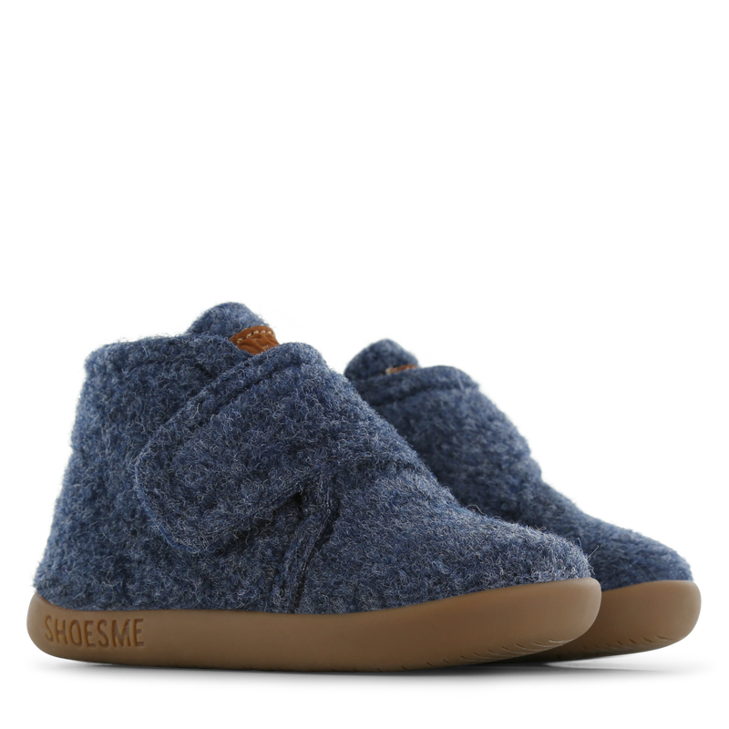 Shoesme Jeans blauer Filzpantoffel