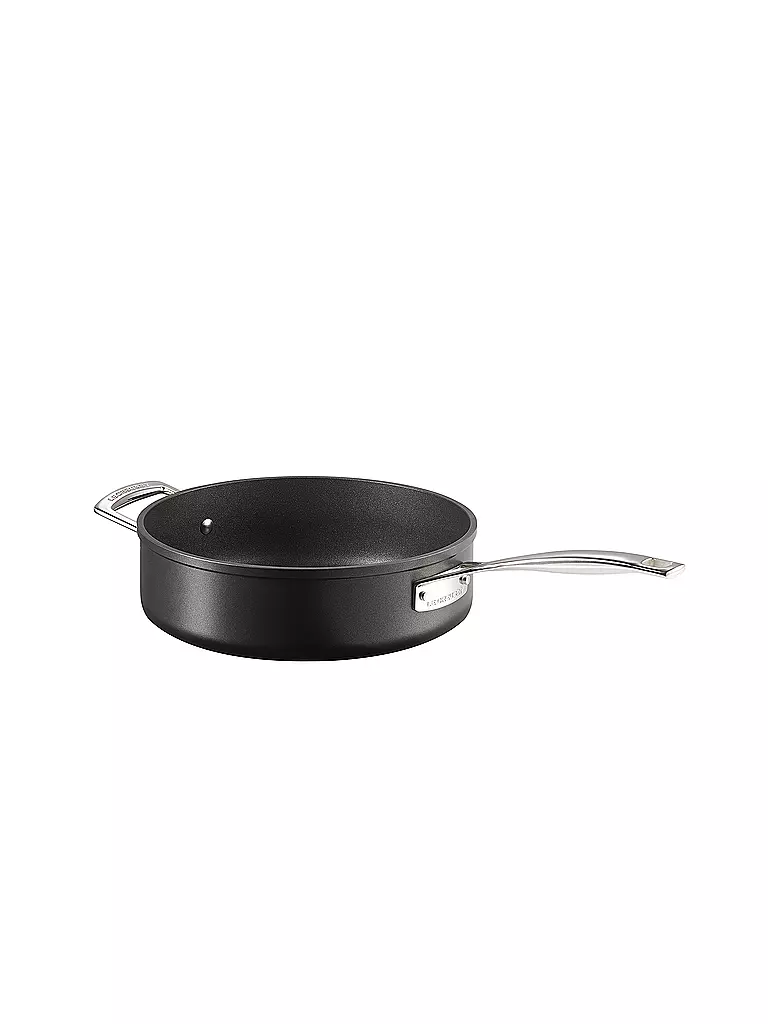 LE CREUSET Aluminium-Antihaft Sautepfanne mit Gegengriff 26cm schwarz