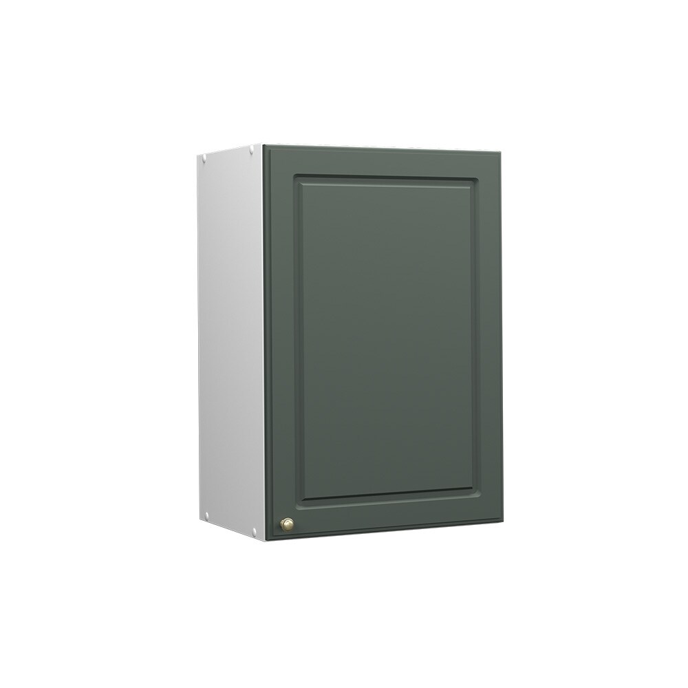 Vicco Hängeschrank Küchenschrank Küchenmöbel Fame-Line Weiß Grün-Gold Landhaus 50 cm Küche Einbauküche Hängeschrank Drehtür Einlegeboden Küchenzeile