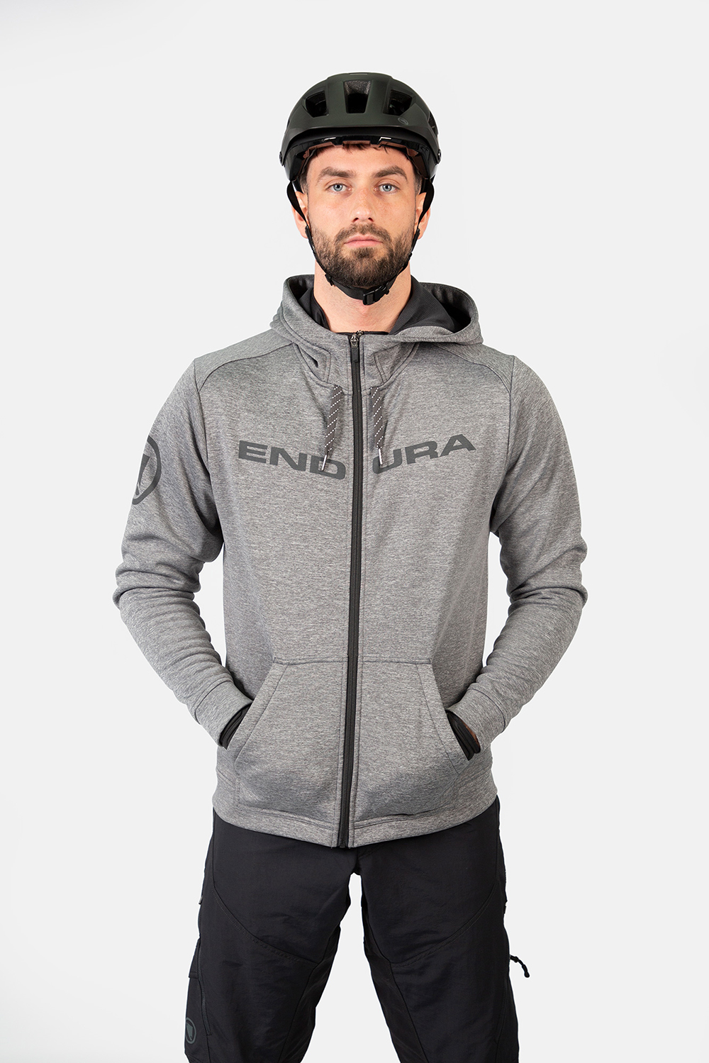 Endura Hummvee Hoodie Trøje Grå