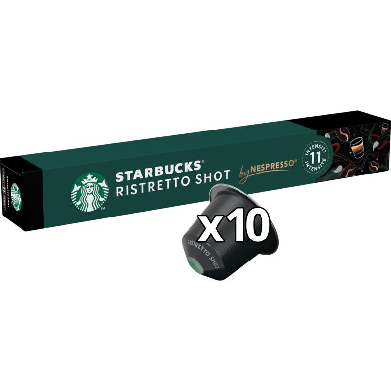 Starbucks Nespresso ristretto capsules
