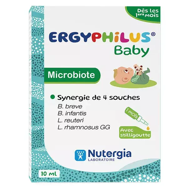 Probióticos Nutergia Ergyphilus para Bebês 10ml