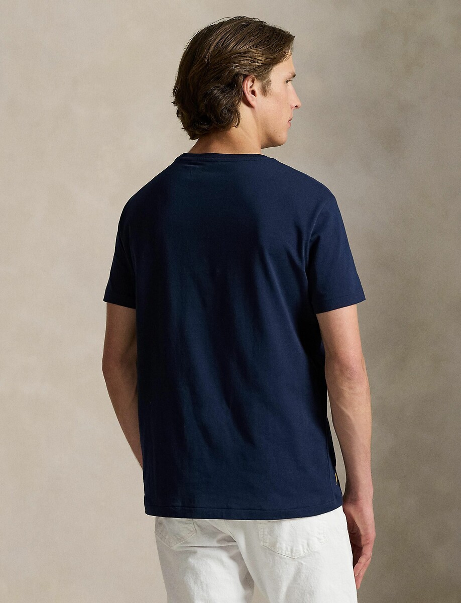 POLO RALPH LAUREN<br>Camiseta de manga comprida com logotipo